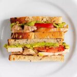 Chickpea & Roasted Red Pepper Lettuce Wraps with Tahini Dressing- Lunch